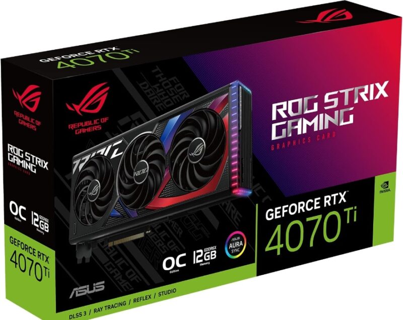 Asus RTX 4070 Ti ROG Strix OC Edition