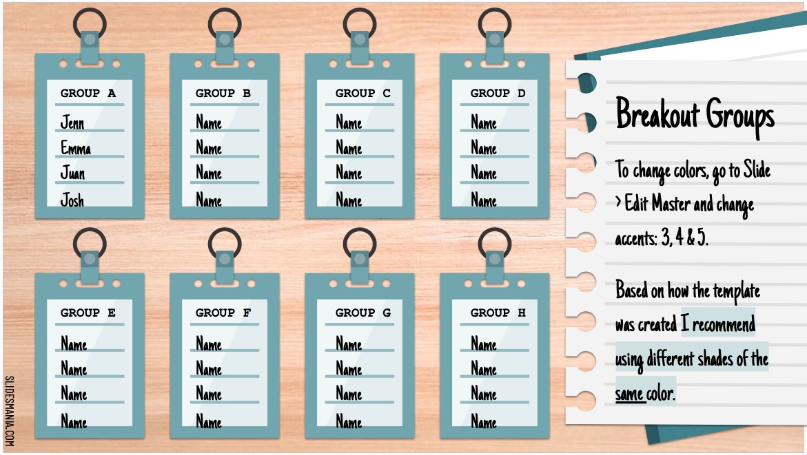 Welcome to Class Google Slides template
