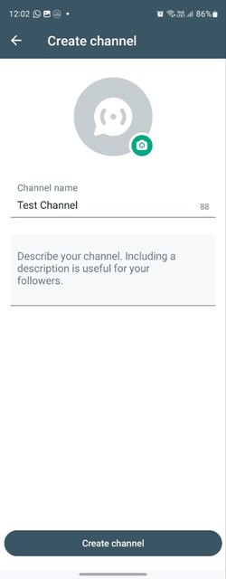 Whatsapp Channel Name Info
