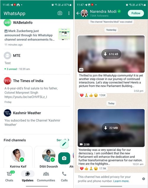 Whatsapp Channels Meaning