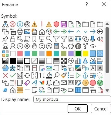 Type a name and click OK