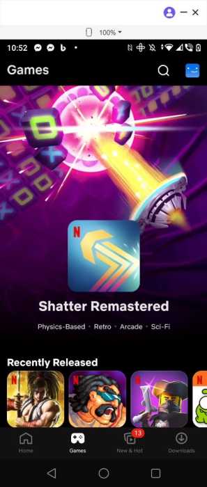 Anymiro Netflix Games