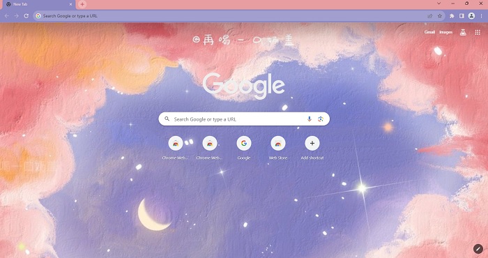 Best Chrome Themes To Beautify Your Browser Moon And Clouds