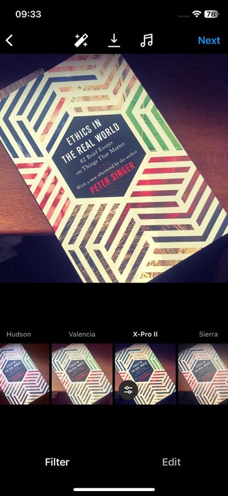 X-Pro II Instagram filter applied on image.