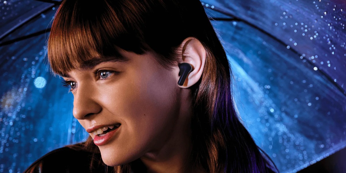 Woman Using Xiaomi TWS Earbuds
