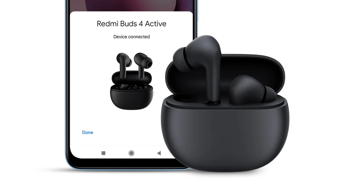 True Wireless Stereo Earbuds Xiaomi Redmi Buds 4 with App