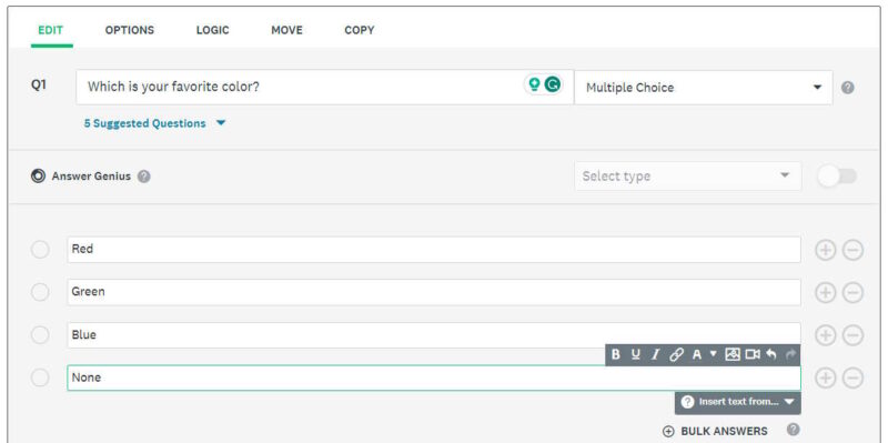 Creating A Poll Using Survey Monkey