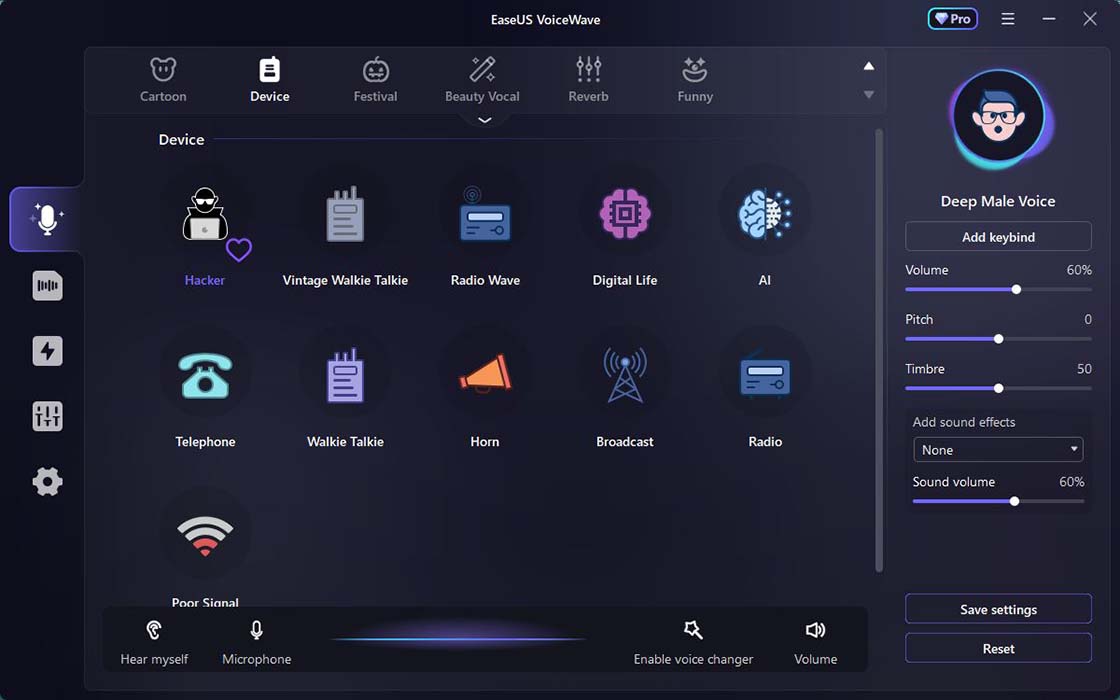 Easeus Voicewave Device