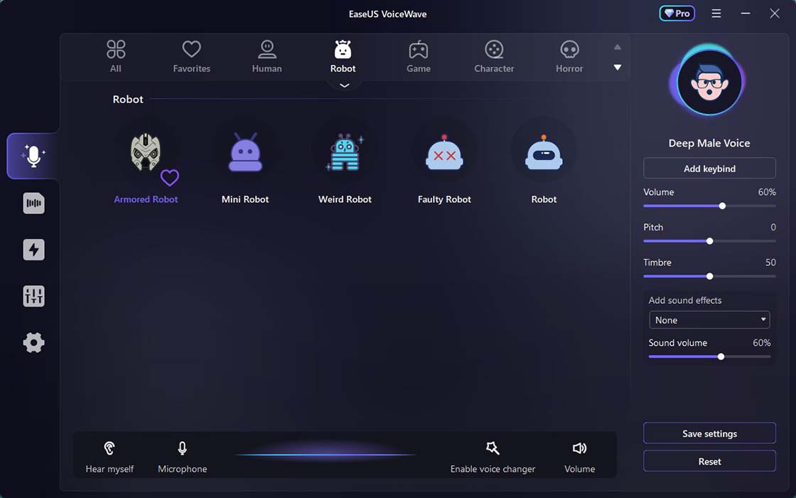 Easeus Voicewave Robots