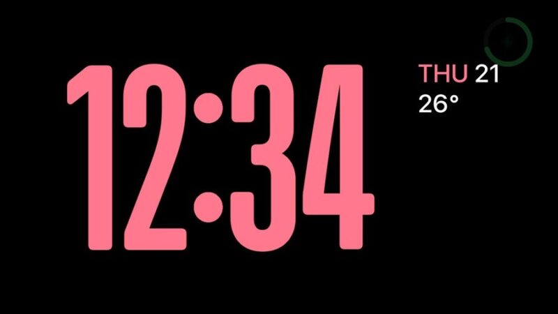 Iphone Standby Clock