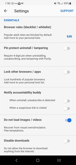 Kid Friendly Browsers Safe For Children Purity Settings