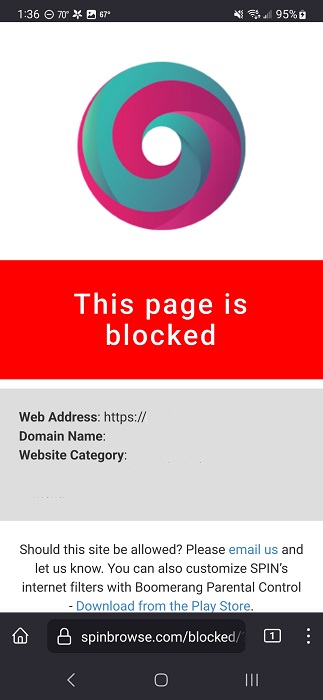 Kid Friendly Browsers Safe For Children Spin Block