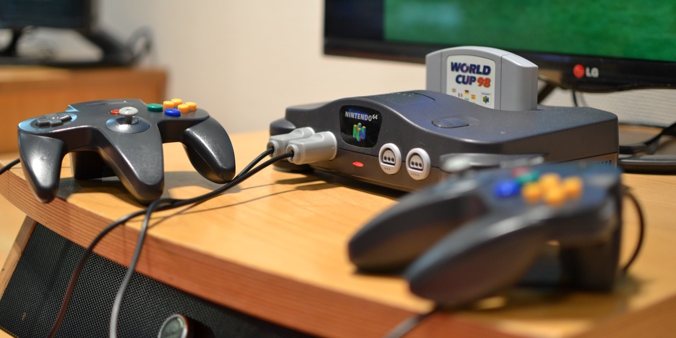 Nintendo 64 Stock Image