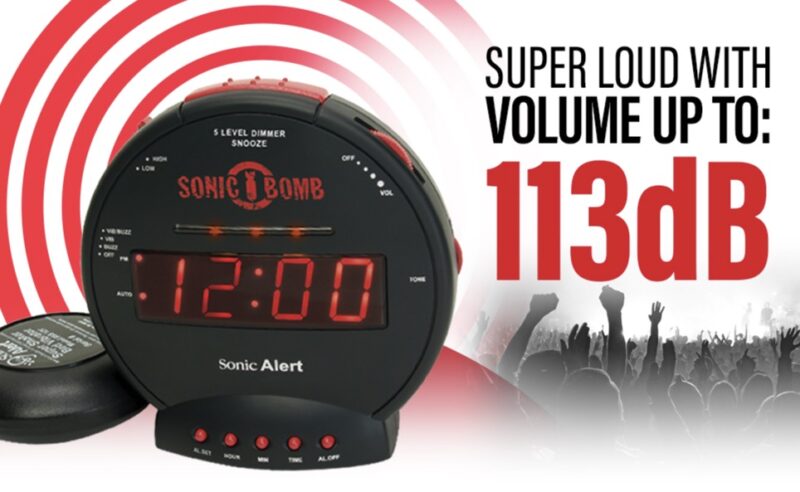 Sonic Bomb Alarm Clock Promo Picture 1