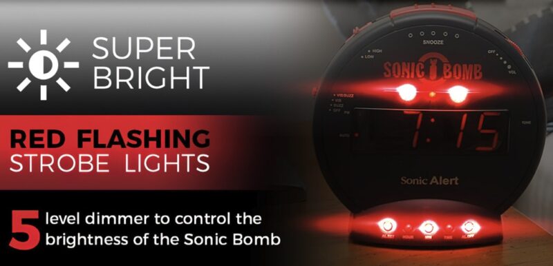 Sonic Bomb Annoying Alarm Clock