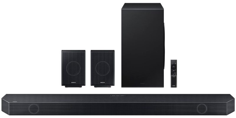 Soundbar Samsungq990ccomponents