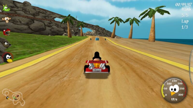 Best Games Linux Supertuxkart