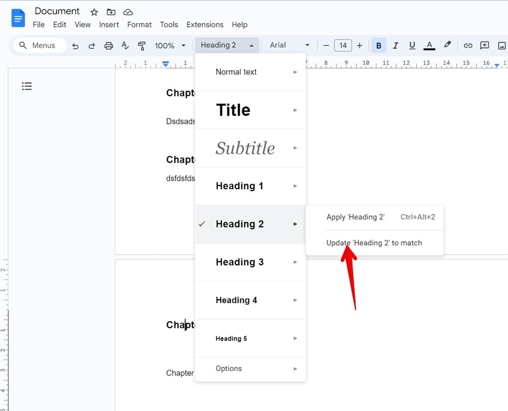 How to Add and Update Table of Contents in Google Docs - Make Tech Easier
