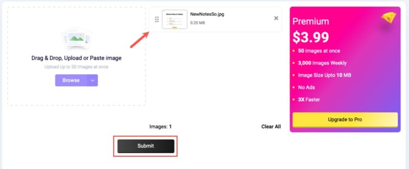 Image To Text converter 