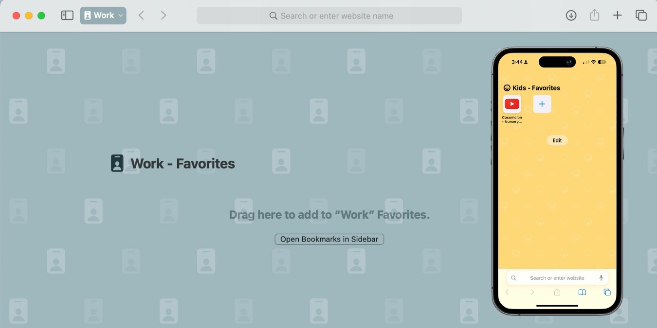 Creating Safari Profiles