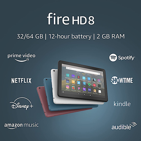 Amazon Fire 8 Tablet Apps