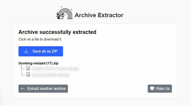 An Uncompressed In File 123apps Archive Extractor
