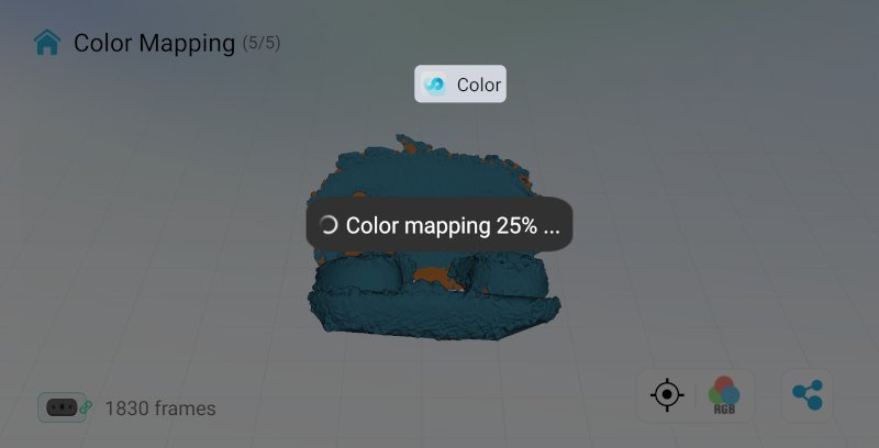 Crscan Color Mapping 3d Image Data
