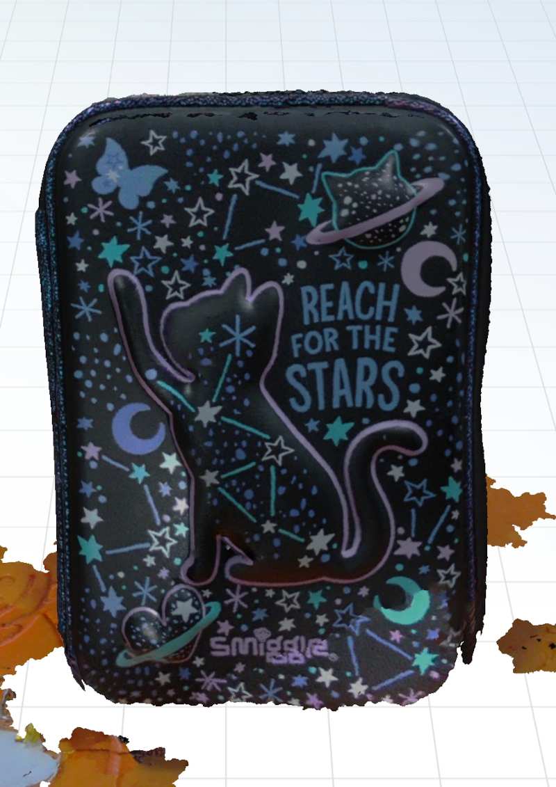 Crscan Scanned Result Of Black Pencil Case