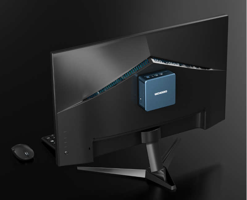 Geekom Mini It13 Mount Behind Monitor