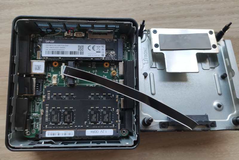 Geekom Mini It13 Open Up Bottom Cover