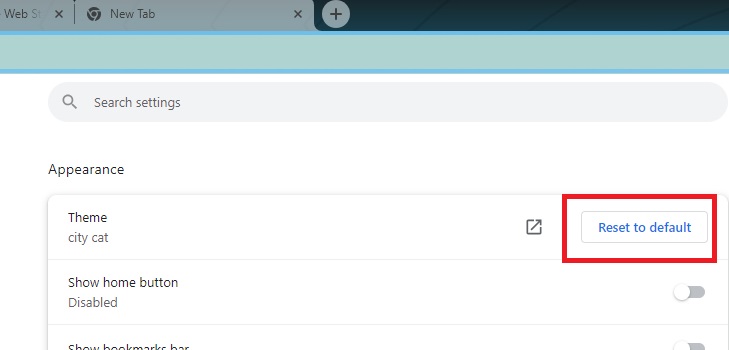 Reset your theme to the Chrome default.
