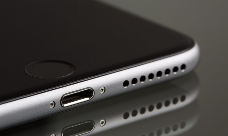 Iphone Speaker Close up