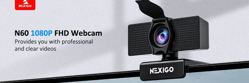 Nexigo N60 Webcam 1080p Clear Video