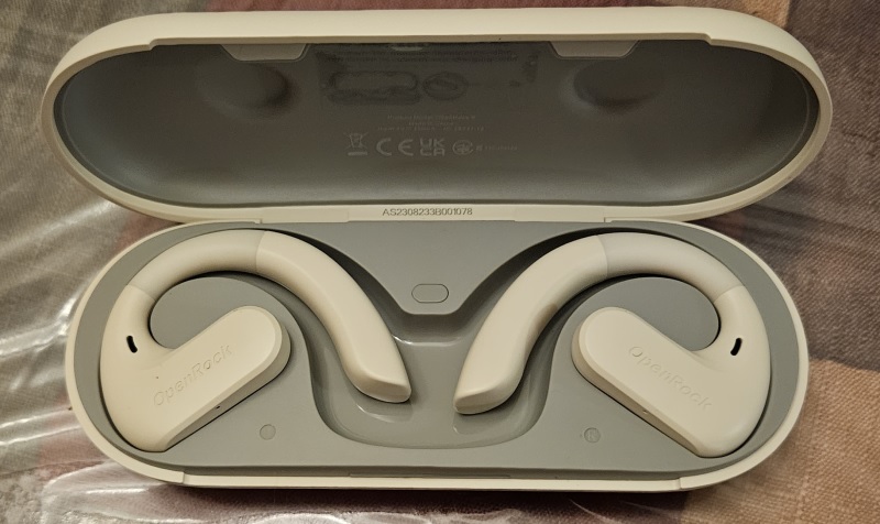 Openrock S Open Ear Air Conduction Sport Earbuds Review Case