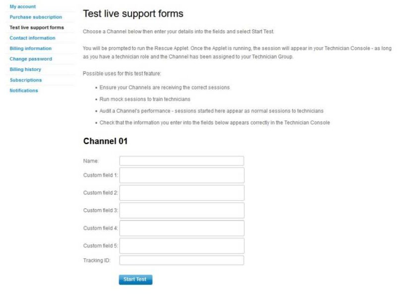 Rescue Goto Live Test