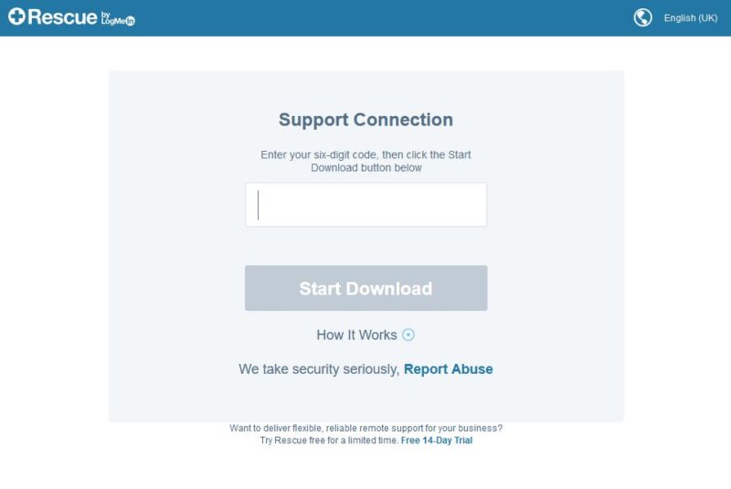 Rescue Goto Logmein123