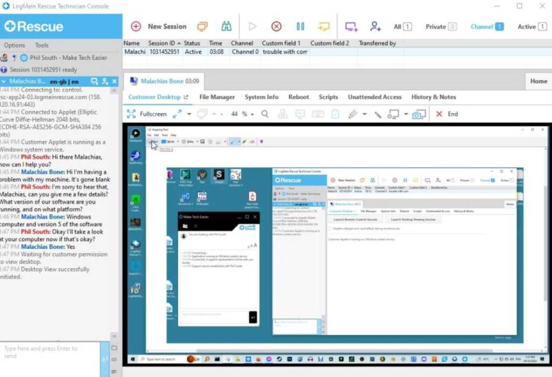 Rescue Goto Remote Viewer
