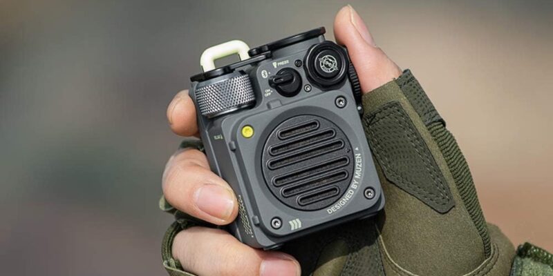 Rugged Bluetooth Speaker Muzen Wild Hand