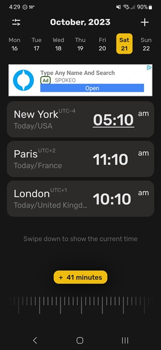Adding cities to World Clock Widget app.