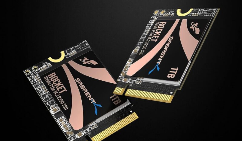 Pair of Sabrent Rocket 2230 SSDs