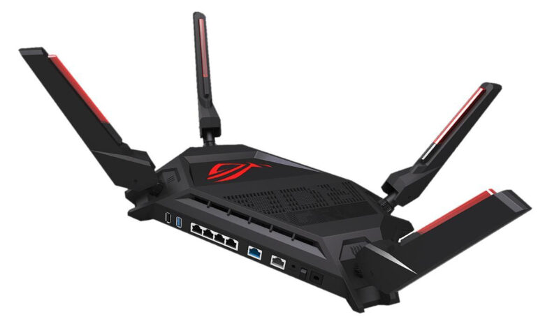 Asus ROG WiFi 6 router LAN ports 