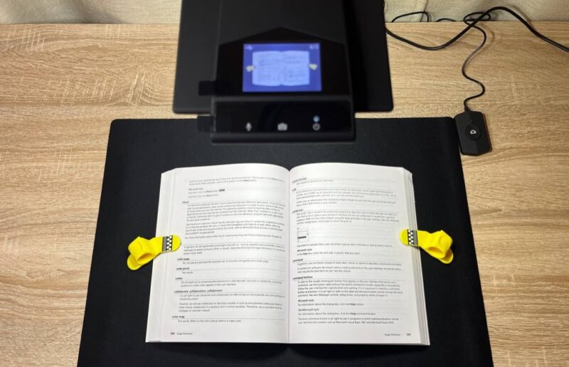 Czur Et24 Pro Overhead View