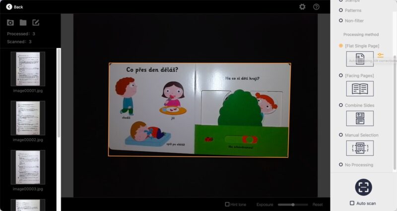 Czur Glossy Book Glare