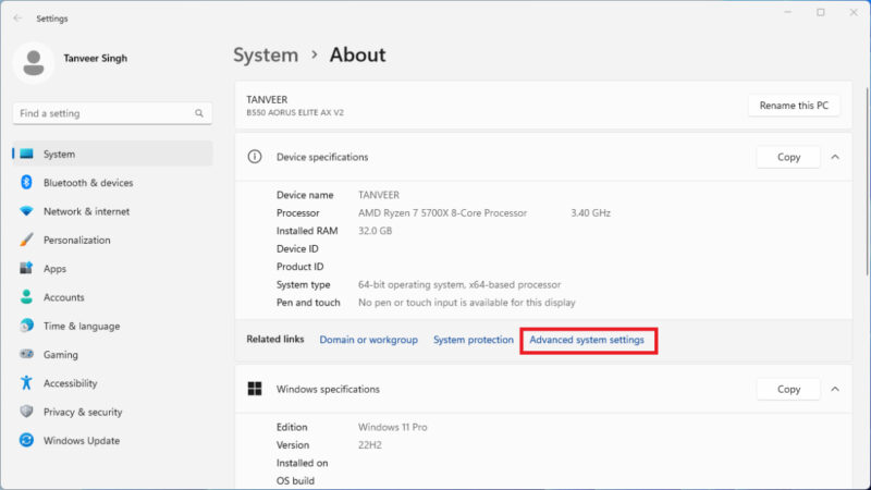 Change Pagefile Size And Location Windows System Settings