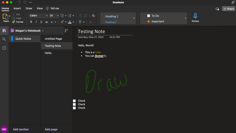 best-evernote-alternatives-onenote-x Microsoft OneNote Main Screen