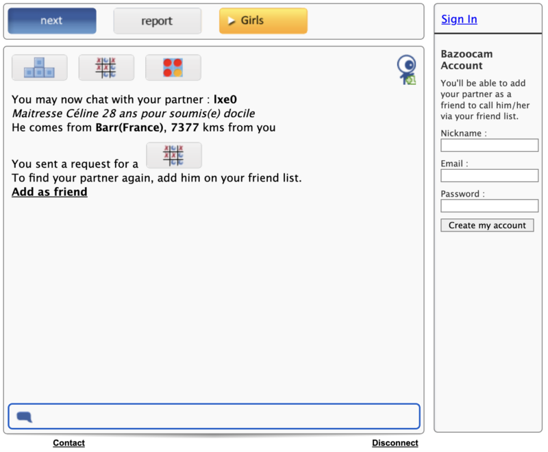 Omegle Alternatives Bazoocam Chat Feature