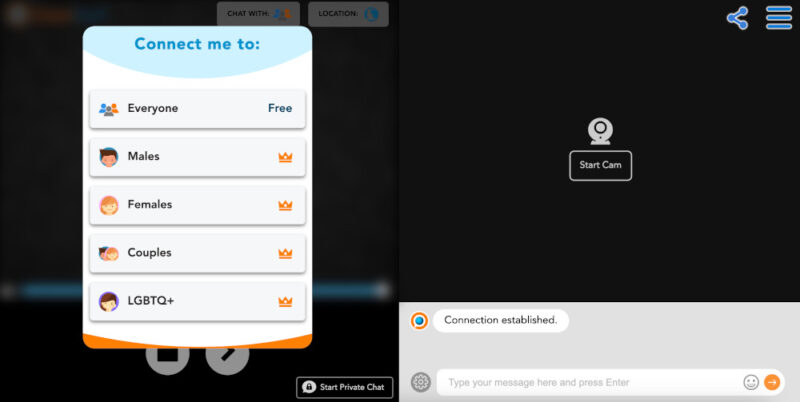 Omegle Alternative CamSurf Offers LGBTQ Genders
