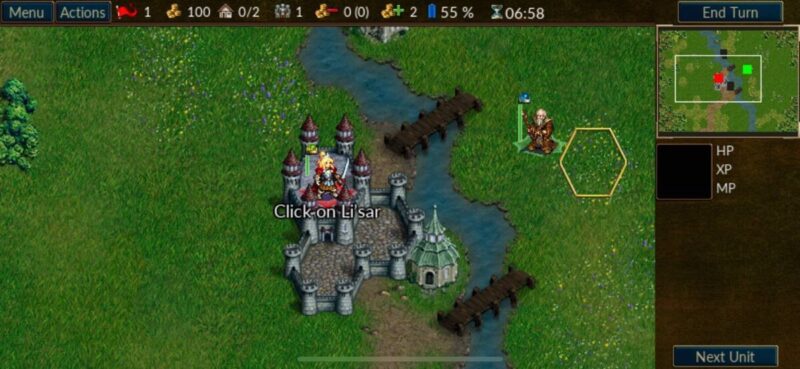 The Battle For Wesnoth Gameplay