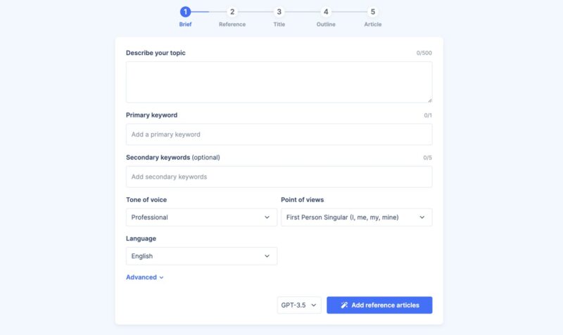 HIX Articlegpt High Quality Mode