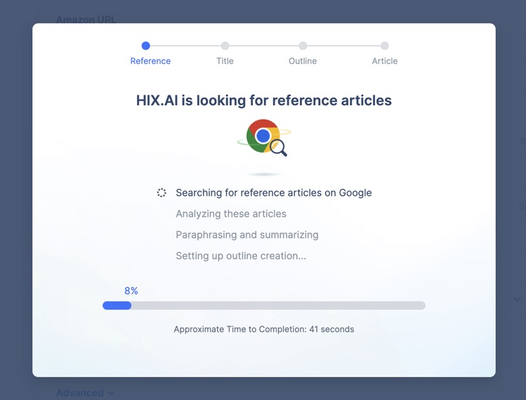 HIX Articlegpt Looking For References